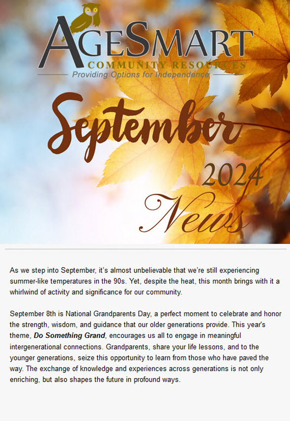 September 2024 Newsletter